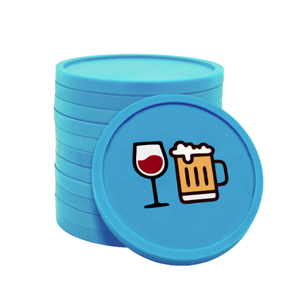 Beer and wine tokens Ø29mm – 100 pcs