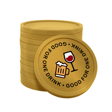 Good for one drink tokens Ø29mm – 100 pcs