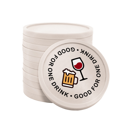 Good for one drink tokens Ø29mm – 100 pcs