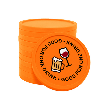 Good for one drink tokens Ø29mm – 100 pcs