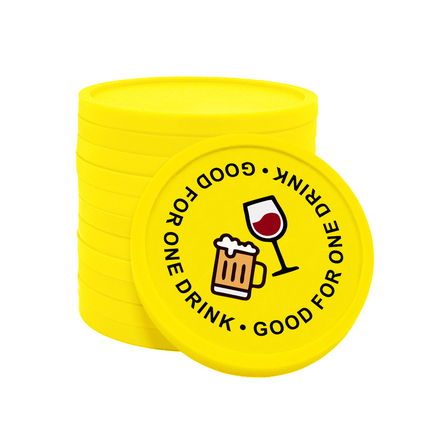 Good for one drink tokens Ø29mm – 100 pcs