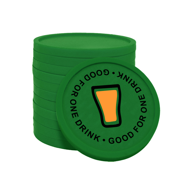Good for one drink tokens Ø29mm – 100 pcs