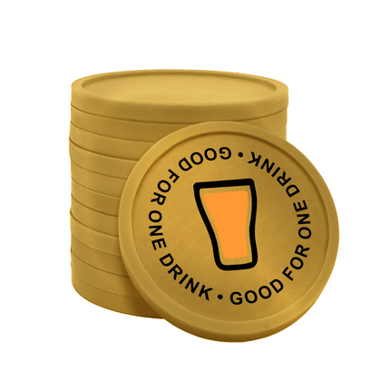 Good for one drink tokens Ø29mm – 100 pcs
