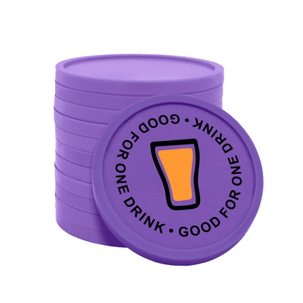 Good for one drink tokens Ø29mm – 100 pcs