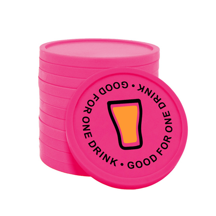Good for one drink tokens Ø29mm – 100 pcs