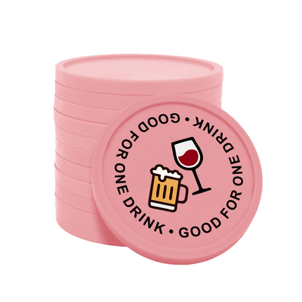 Good for one drink tokens Ø29mm – 100 pcs