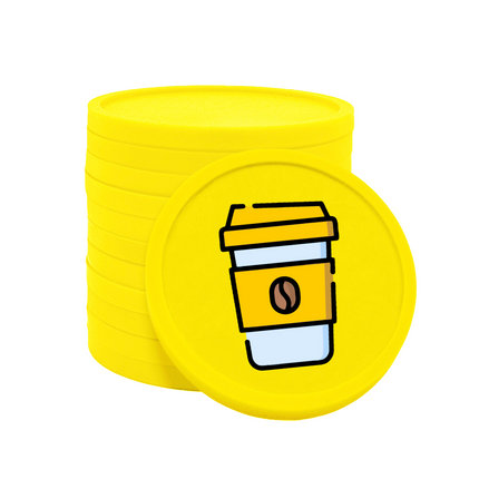 Coffee to go tokens Ø29mm – 100 pcs