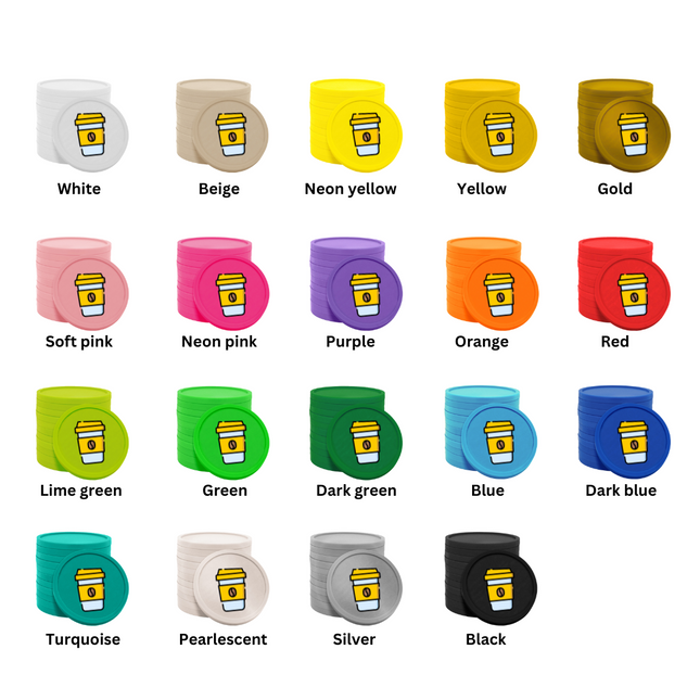 Coffee to go tokens Ø29mm – 100 pcs