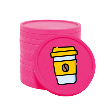 Coffee to go tokens Ø29mm – 100 pcs