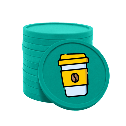 Coffee to go tokens Ø29mm – 100 pcs