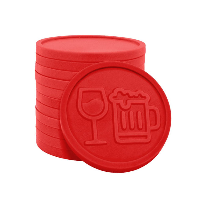 Beer and wine tokens - 250 pcs