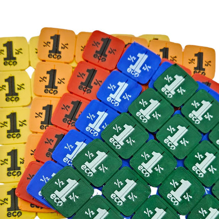 Biodegrable break-off tokens – 1000 pcs
