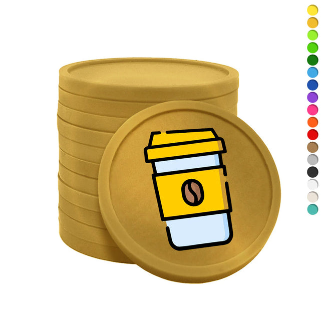 Coffee to go tokens Ø29mm – 100 pcs