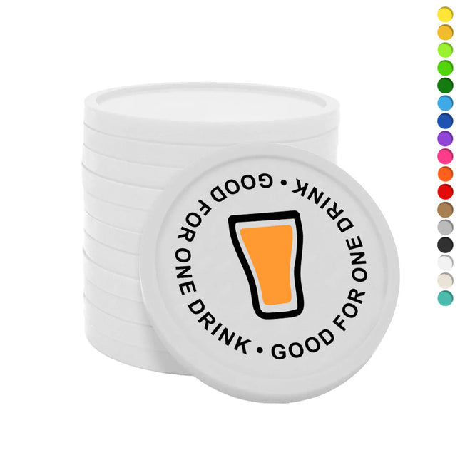 Good for one drink tokens Ø29mm – 100 pcs