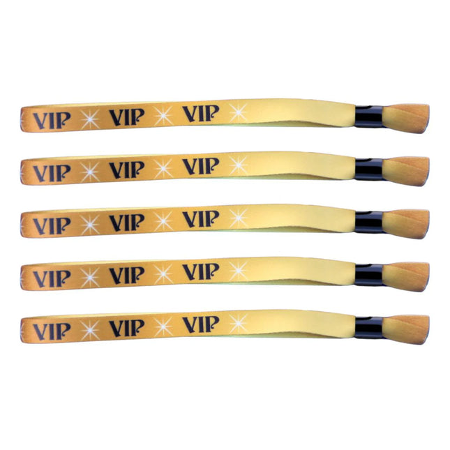 VIP fabric wristband - 100 pcs