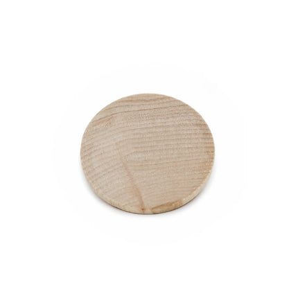 Blank wood token Ø29mm - 100 pc