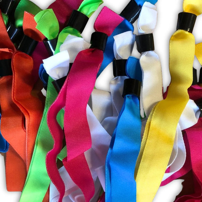 Fabric wristband - 100 pcs