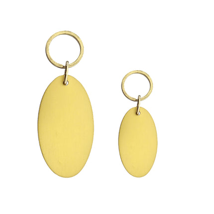 Blank Victor Oval hotel keychain - 1 pc