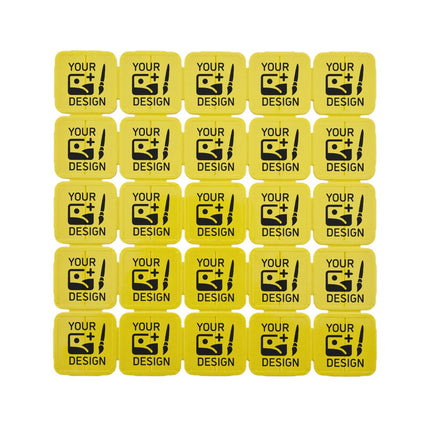 Custom break-off tokens recycled plastic – 1000 pcs