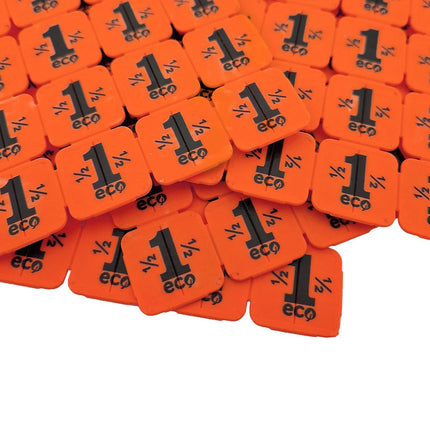 Biodegrable break-off tokens – 1000 pcs