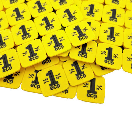 Biodegrable break-off tokens – 1000 pcs