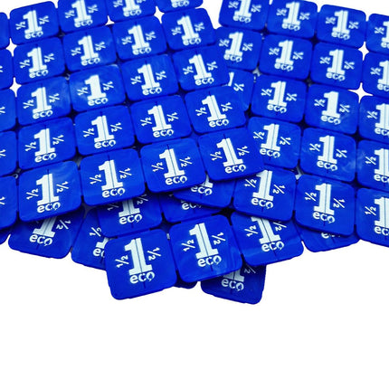 Biodegrable break-off tokens – 1000 pcs