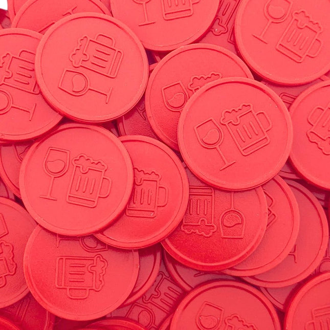 Beer and wine tokens - 250 pcs