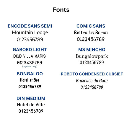 Stainless steel square keychain with text - 1 pc