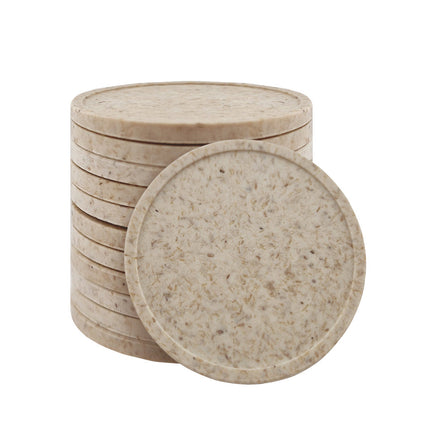 Blank wood fiber token Ø29mm - 100 pcs