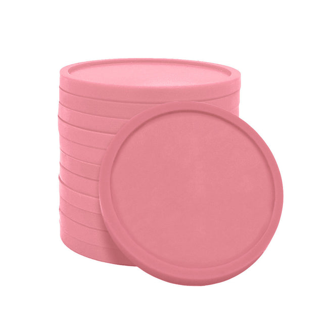 Blank recycled plastic tokens Ø29mm – 100 pcs