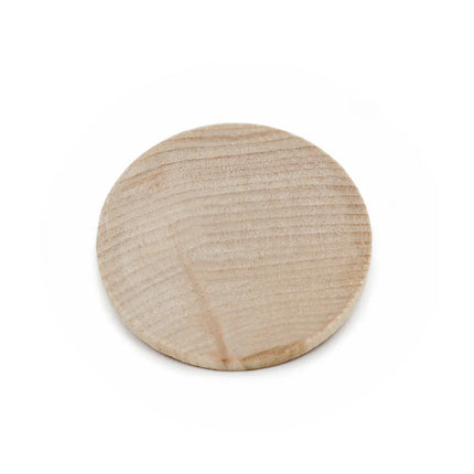 XXL Blank wood token Ø50mm - 100 pc