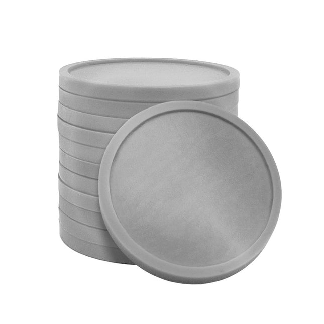 Blank plastic tokens Ø29mm – 100 pcs