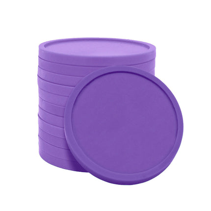 Blank plastic tokens Ø29mm – 100 pcs