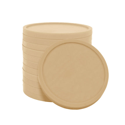 Blank plastic tokens Ø29mm – 100 pcs