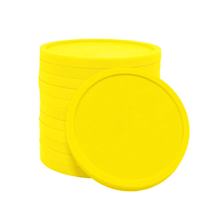 Blank plastic tokens Ø29mm – 100 pcs