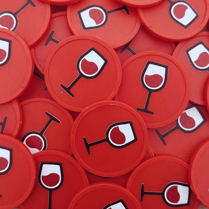 Wine tokens Ø29mm – 100 pcs