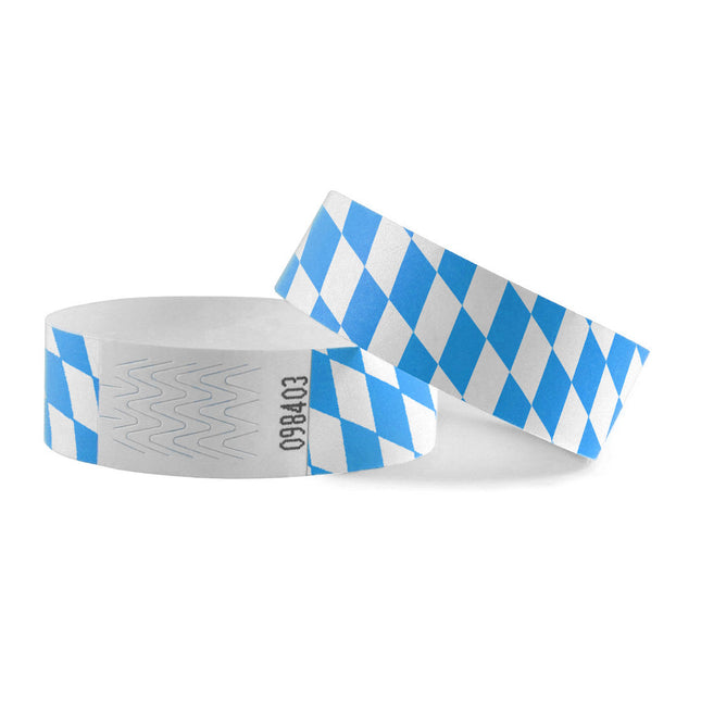 Oktoberfest Tyvek wristbands - 100 pcs