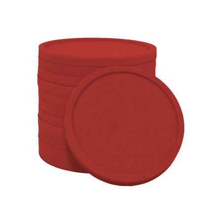 Blank plastic tokens Ø29mm – 100 pcs