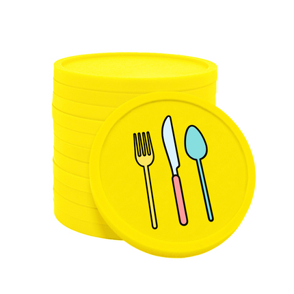 Cutlery tokens Ø29mm – 100 pcs