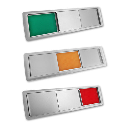 Blank sliding sign - 1 pc