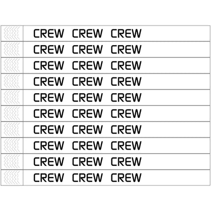 Crew Tyrex wristbands - 100 pcs