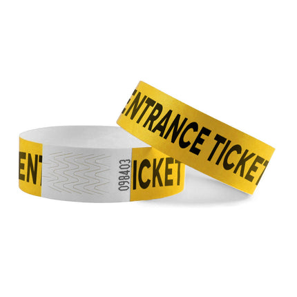 Entrance ticket Tyrex wristbands - 100 pcs
