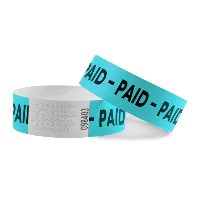 Paid Tyrex wristbands - 100 pcs