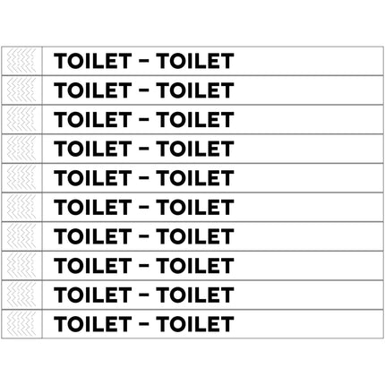 Toilet Tyrex wristbands - 100 pcs