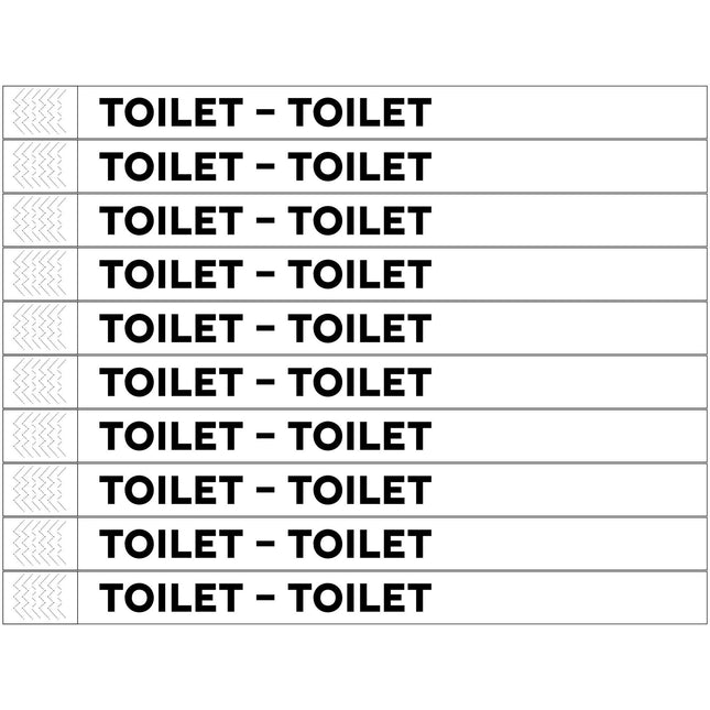 Toilet Tyrex wristbands - 100 pcs