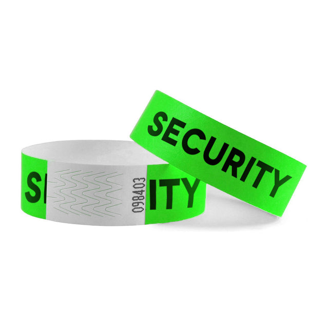 Security Tyrex wristbands - 100 pcs
