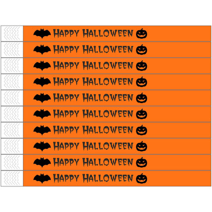 Halloween Tyrex wristbands - 100 pcs