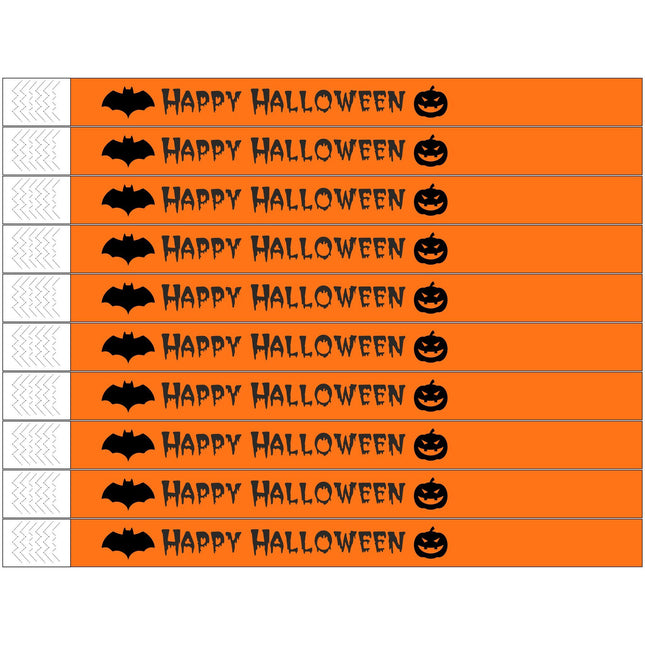 Halloween Tyrex wristbands - 100 pcs