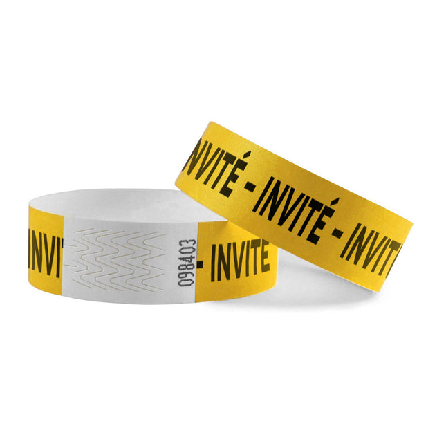 Invité Tyrex wristbands - 100 pcs