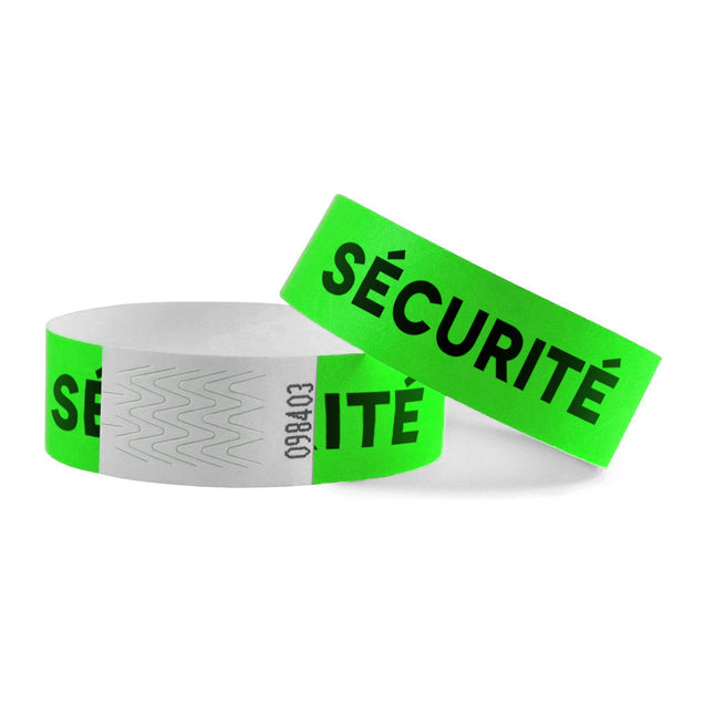 Securité Tyrex wristbands - 100 pcs